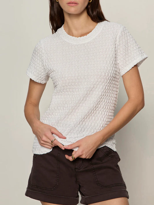 SANCTUARY | T-shirt 'Pucker up' | Blanc