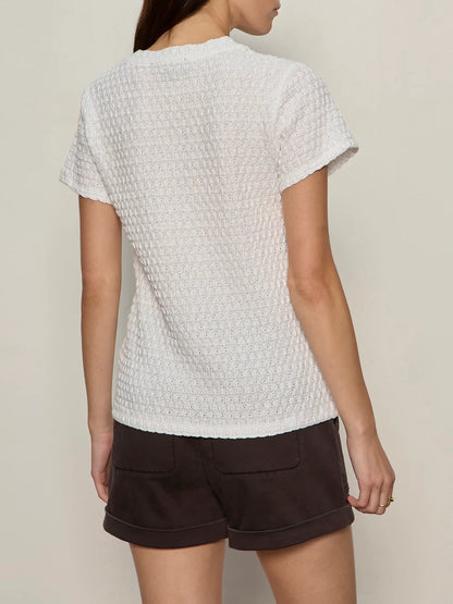 SANCTUARY | T-shirt 'Pucker up' | Blanc