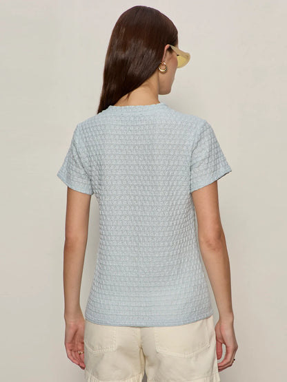 SANCTUARY | T-shirt 'Pucker up' | Bleu
