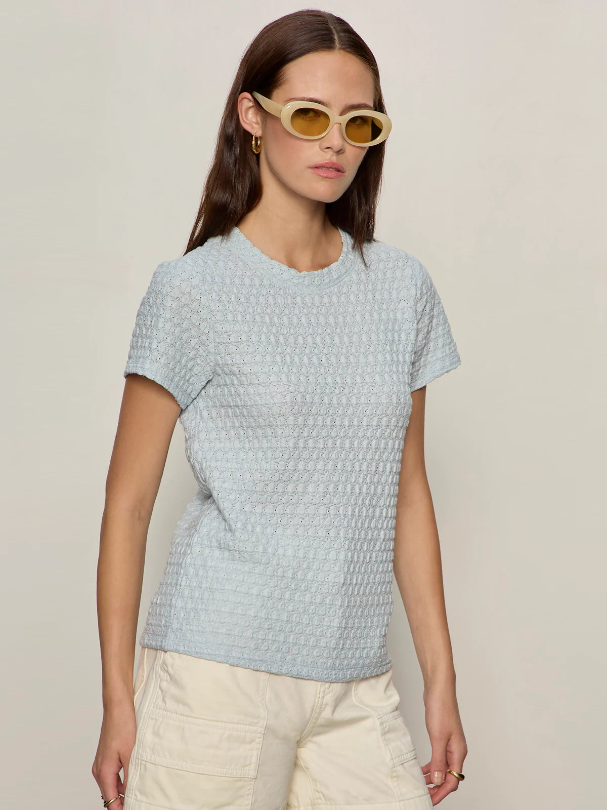 SANCTUARY | T-shirt 'Pucker up' | Bleu