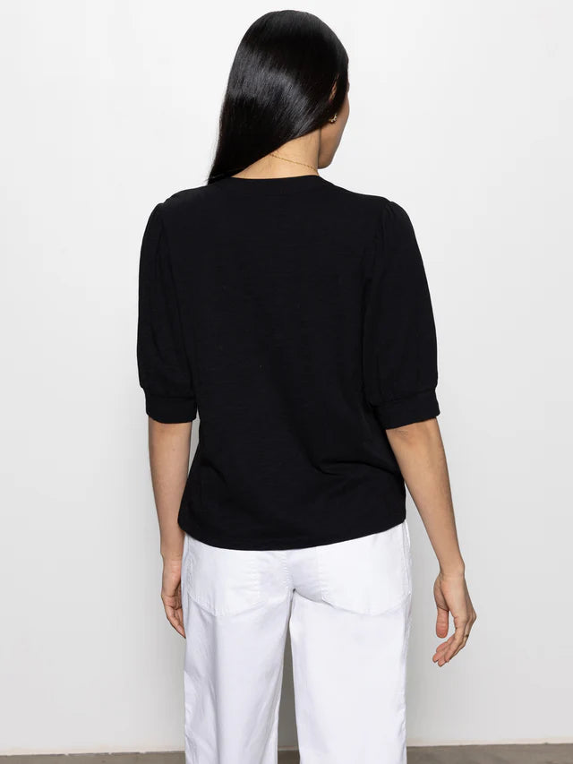 Sanctuary | Tee-shirt à bouton - Noir