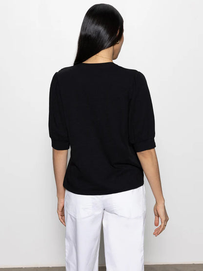 Sanctuary | Tee-shirt à bouton - Noir