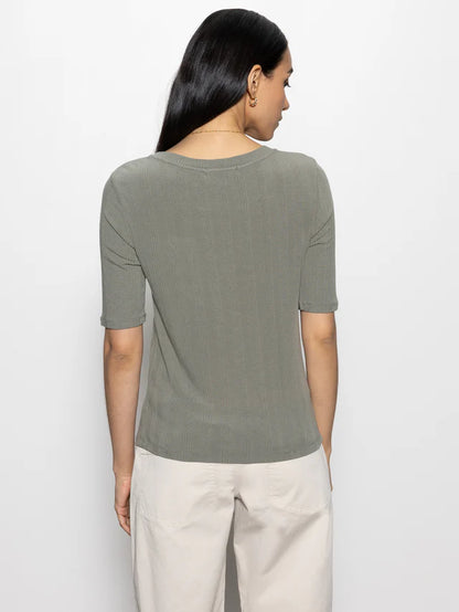 Sanctuary | Tee-shirt col rond - Kaki