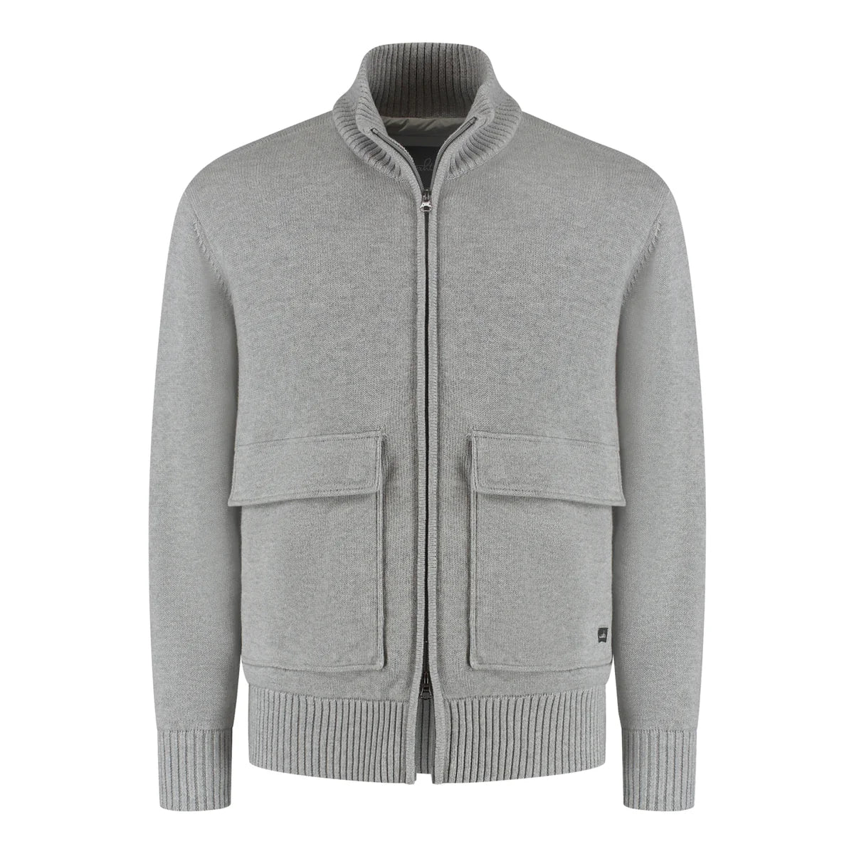 WAHTS | Veste en tricot "Stephens" - Gris