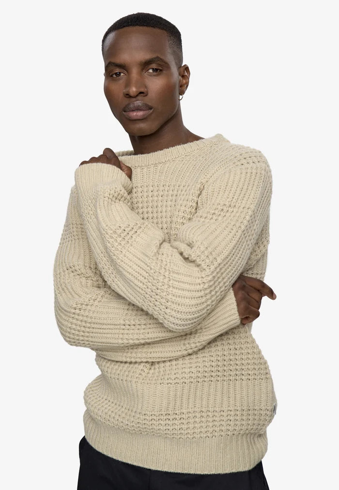 MINIMUM | Pull en tricot “Carlos” - Mastic