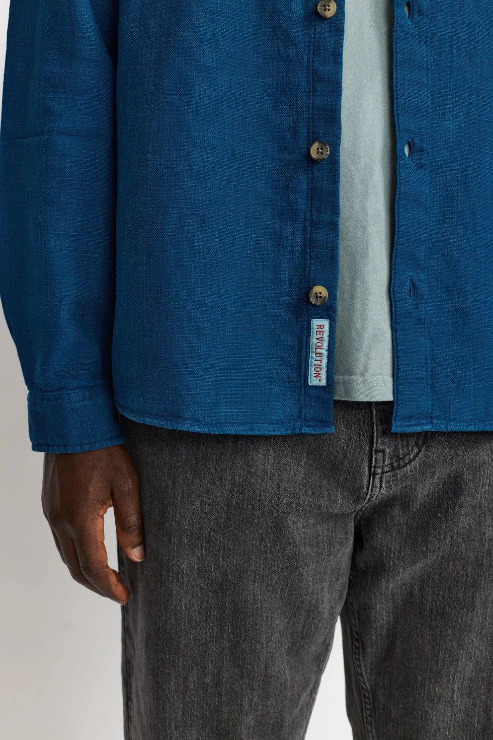 Revolution | Chemise ample / 3997 - Bleu foncé