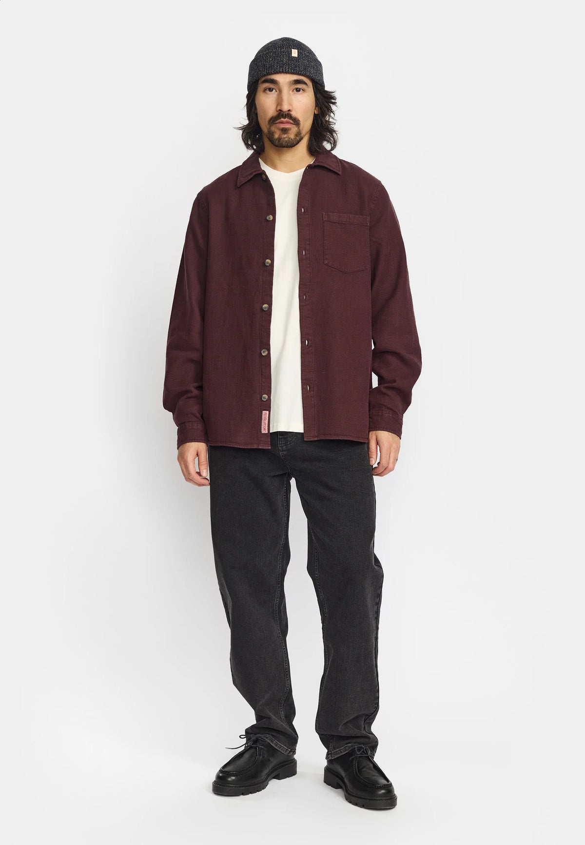 Revolution | Chemise ample / 3997 - Burgundy