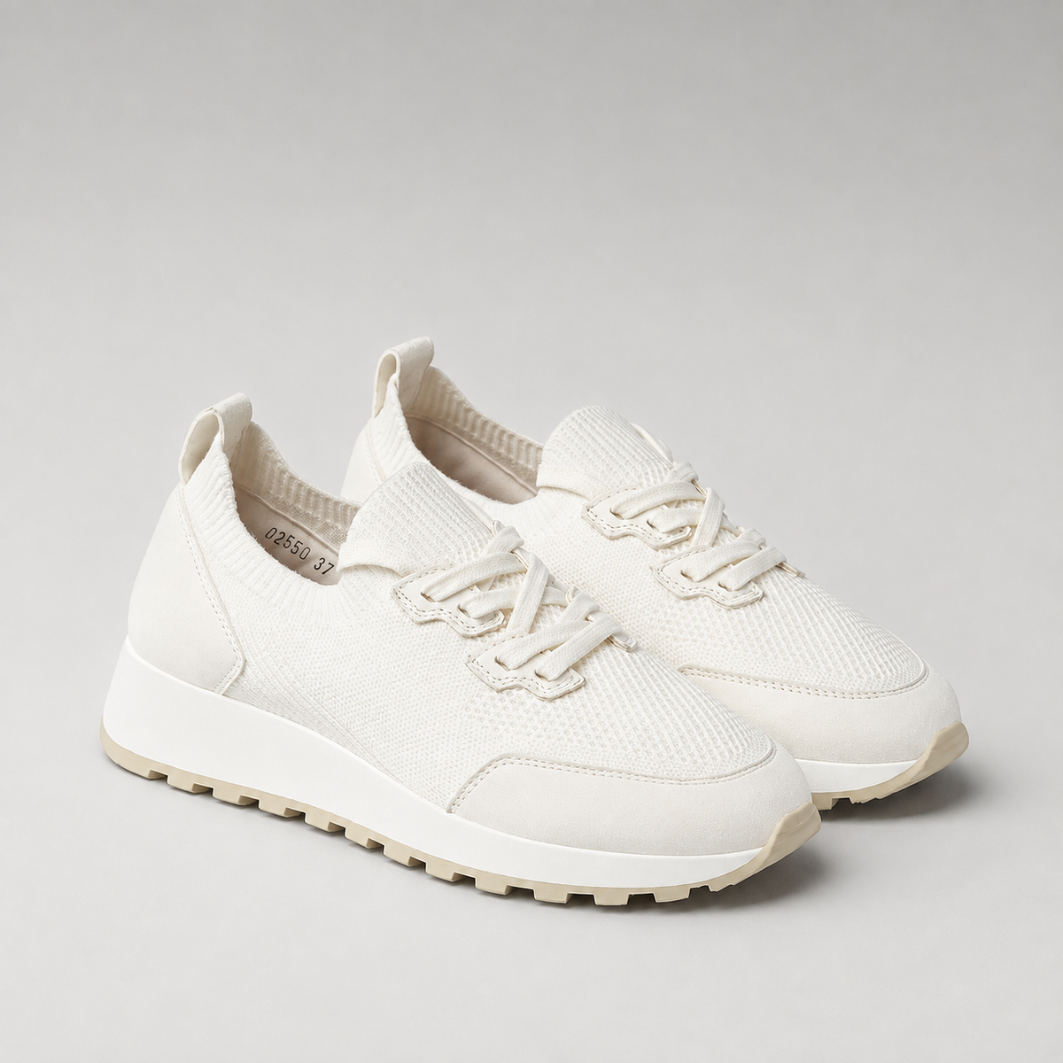 FABIANO RICCI |  Baskets extensibles 'JOY26' | Blanc