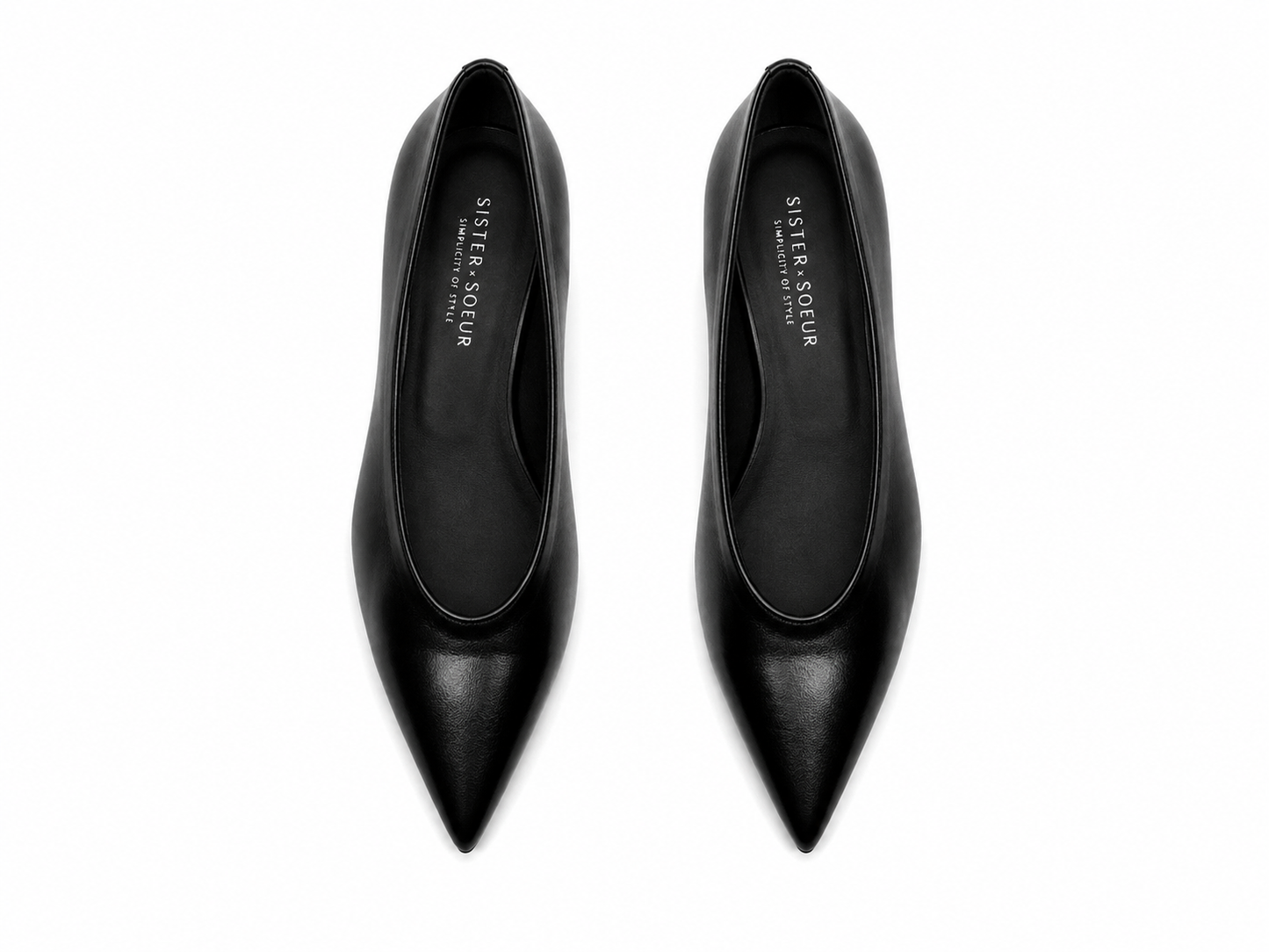 SISTER X SOEUR| Ballerine 'Billie'| Noir
