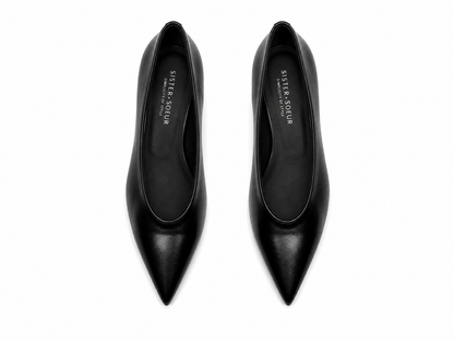 SISTER X SOEUR| Ballerine 'Billie'| Noir