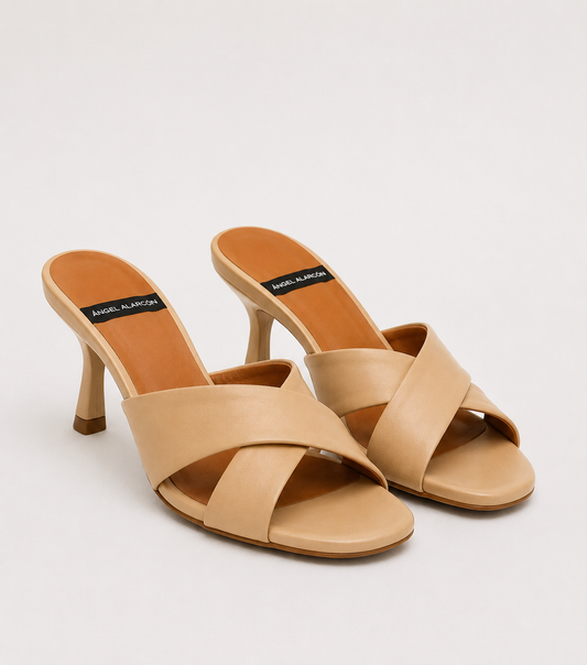 Angel Alarcon | Chaussure ''Elodia''| Beige