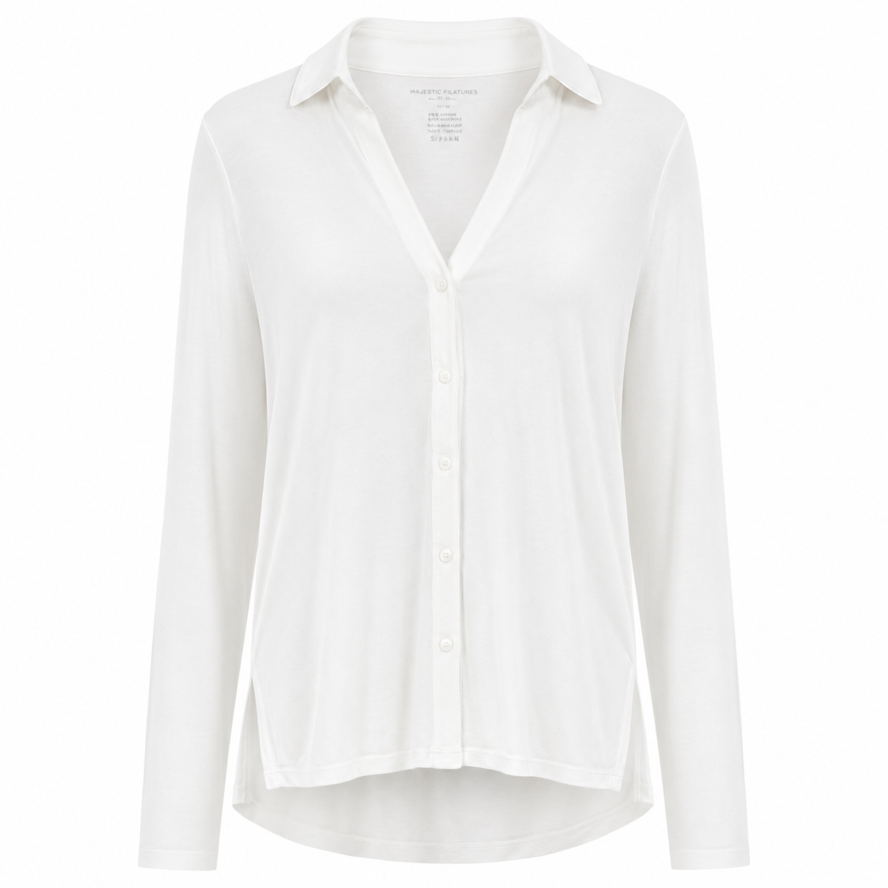 MAJECTIC FILATURES| Chandail 'Soft Touch'| Blanc