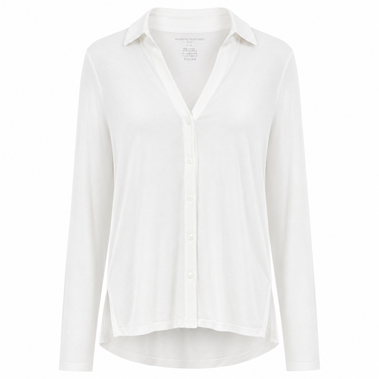 MAJECTIC FILATURES| Chandail 'Soft Touch'| Blanc