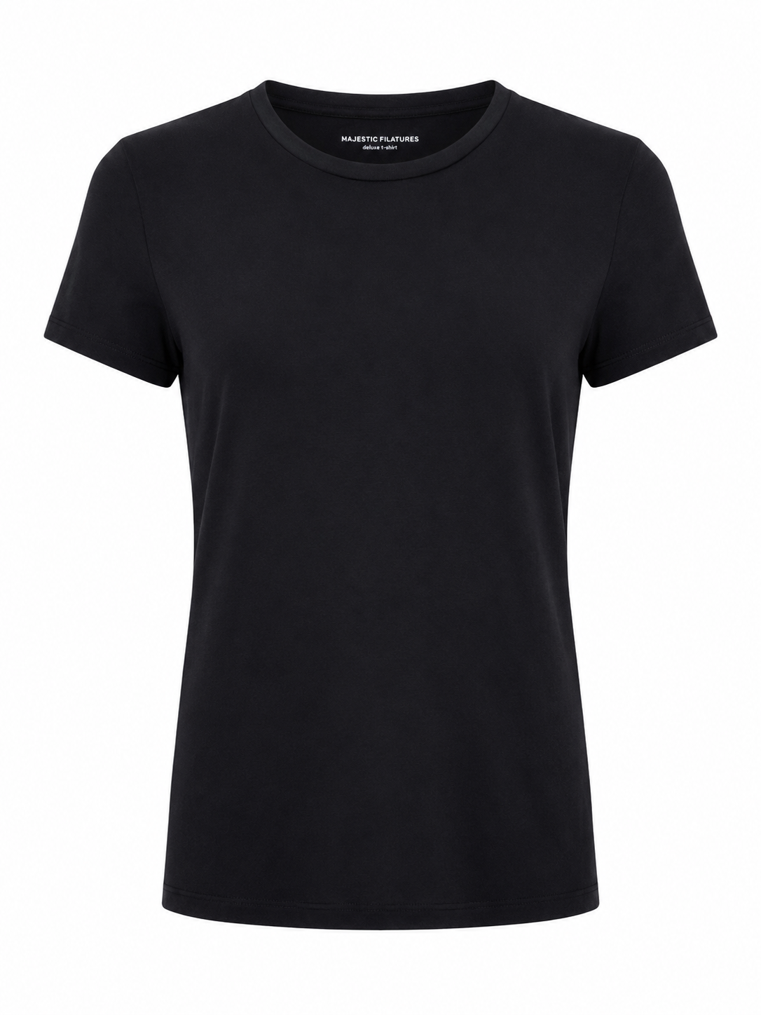 MAJECTIC FILATURES| T-shirt 'Soft Touch'| Noir