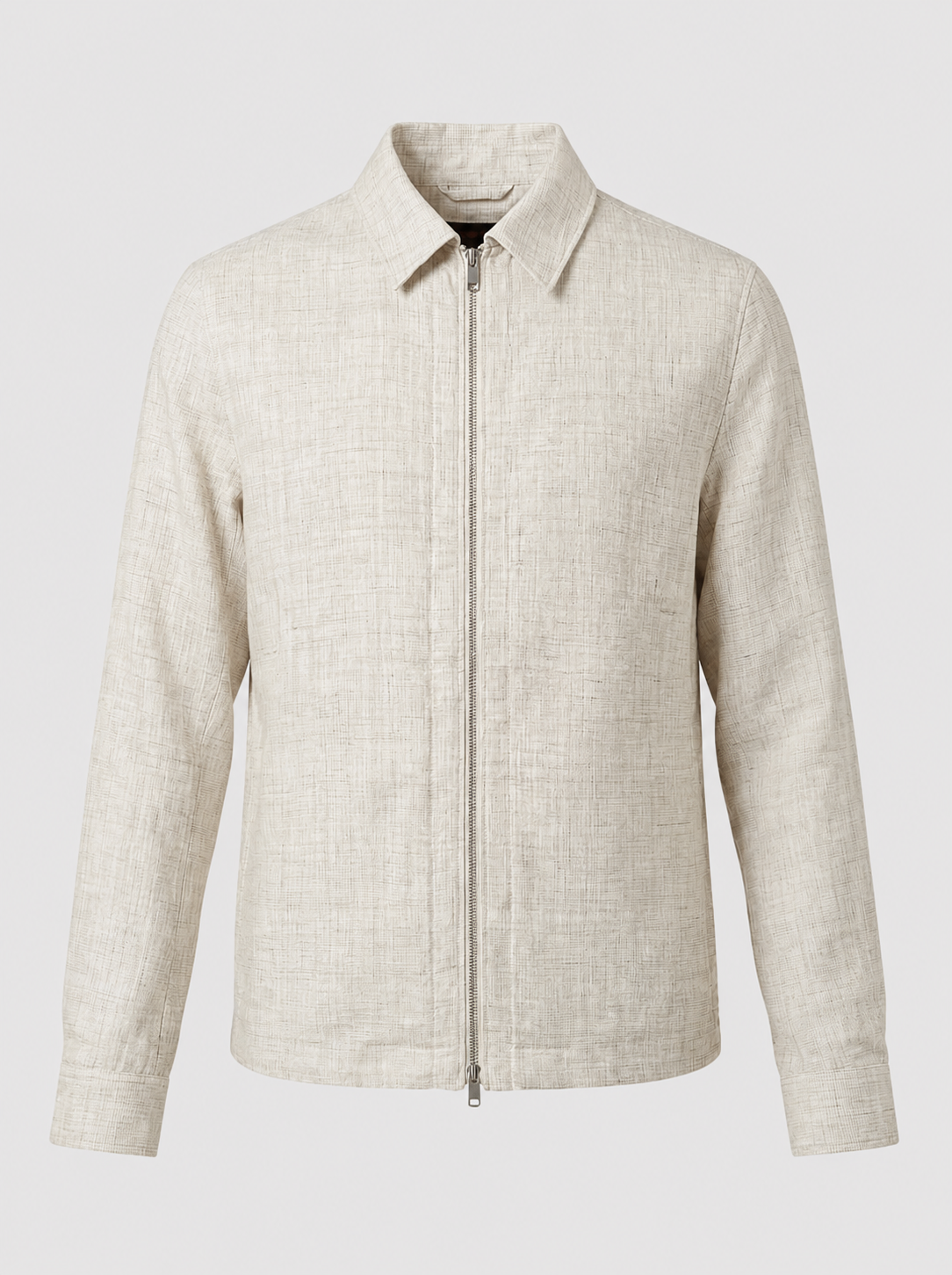 EMANUEL BERG | Blouson bomber léger en lin et coton - Beige