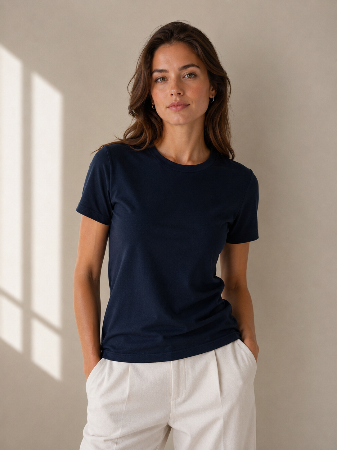 CIRCOLO 1901 |  T-shirt 'Slim Fit'|  Marine