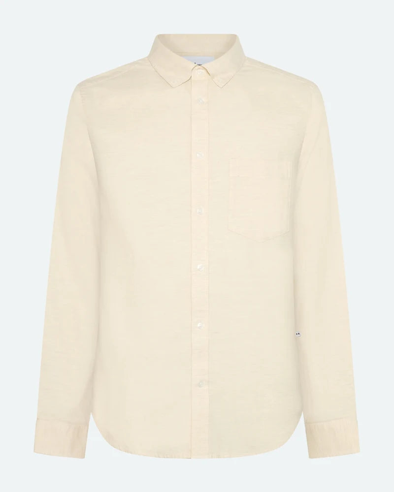 MINIMUM | Chemise à manches longues “Colt” - Lait de coco