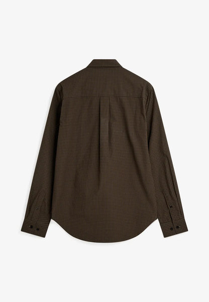 MINIMUM | Chemise à manches longues “Colt” - Café turc
