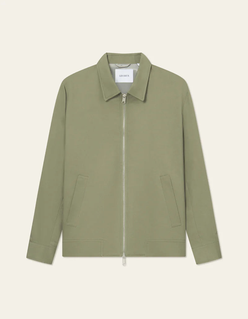 Les Deux | Veste de coach "Como" - Vert