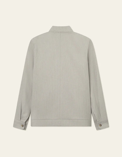 Les Deux | Bomber "Como" - Gris clair