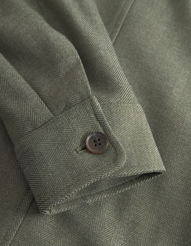 Les Deux | Bomber "Como" - Forest Green