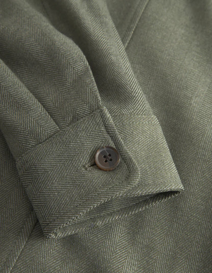 Les Deux | Bomber "Como" - Forest Green