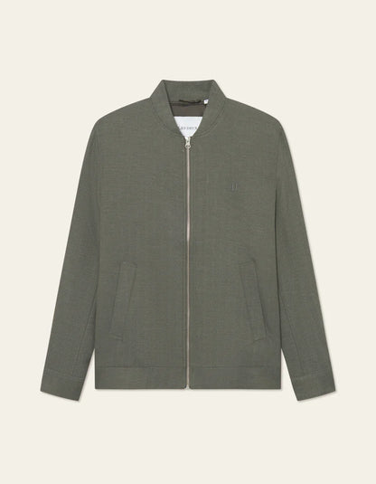 Les Deux | Bomber "Como" - Forest Green