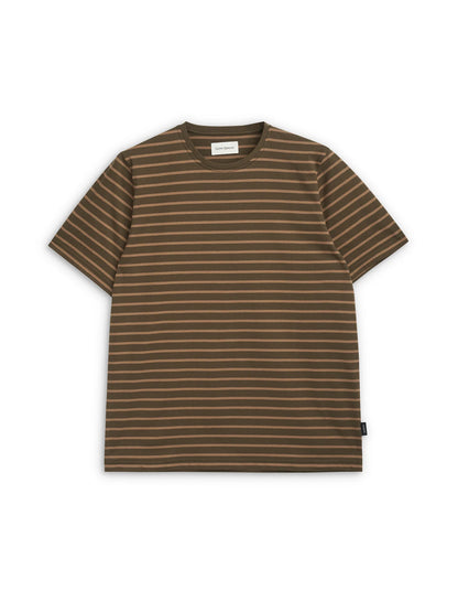 Oliver Spencer | T-shirt rayé "Conduit" - Brun
