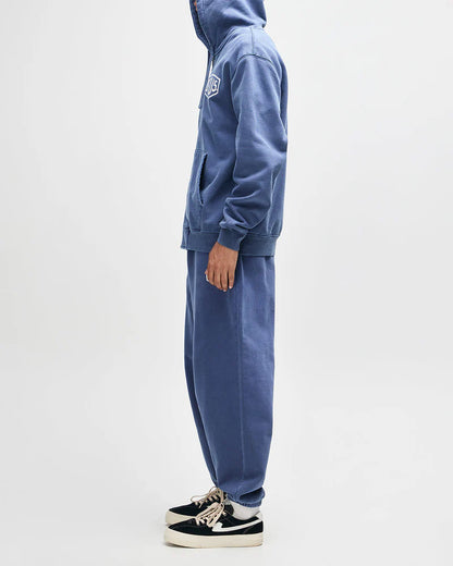 Deus Ex Machina | Le sweat à capuche zippé ''Shield Garment'' - Bleu