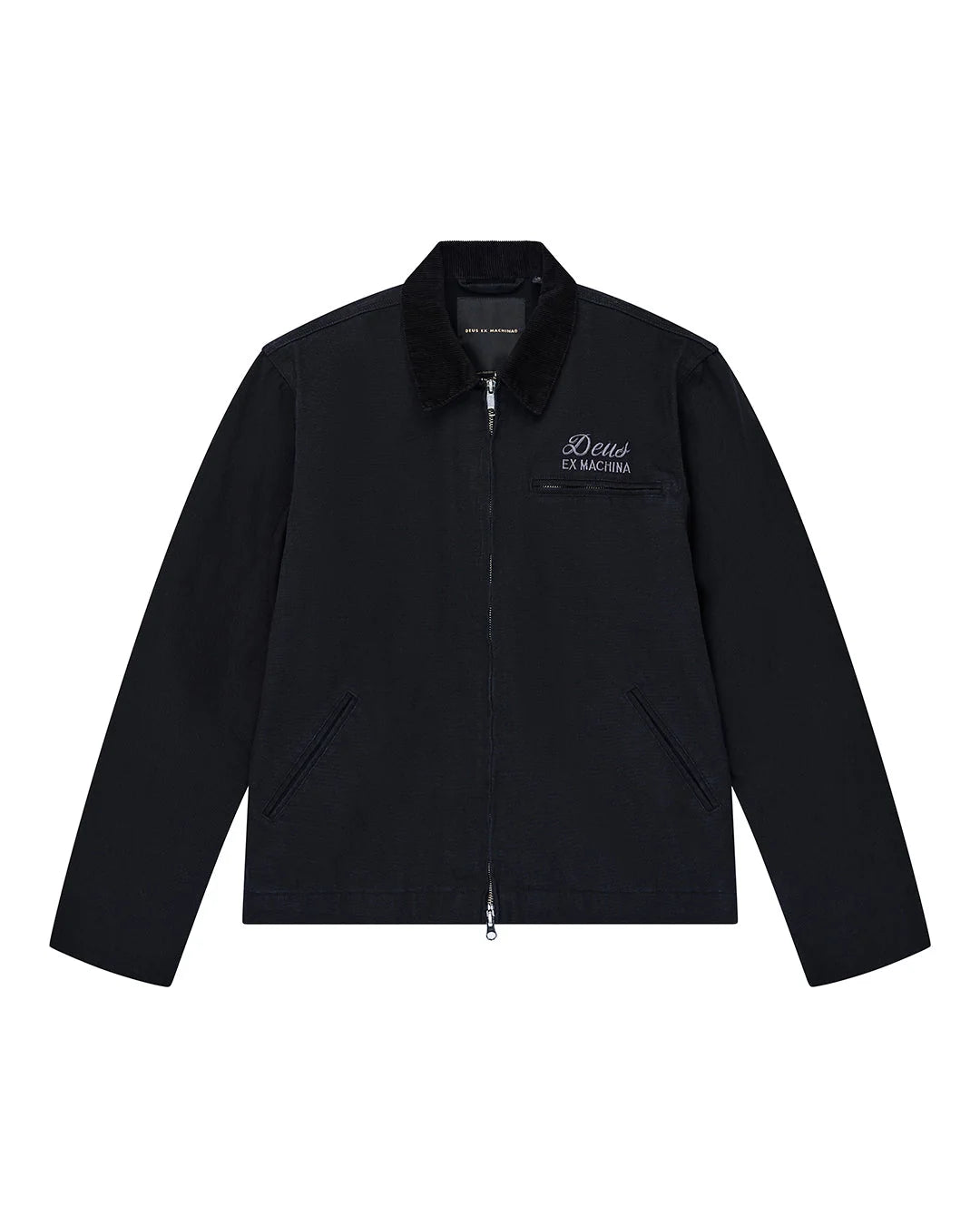 Deus | Manteau à col "Address" - Noir