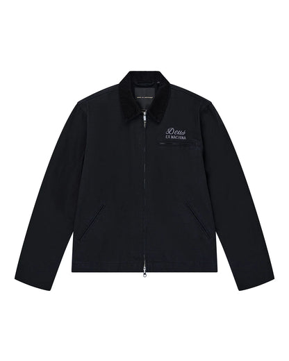 Deus | Manteau à col "Address" - Noir