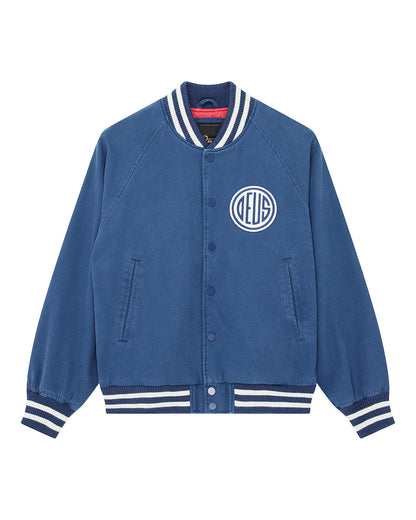 Deus Ex Machina | Blouson bomber ''Liberty'' -  bleu mécanicien