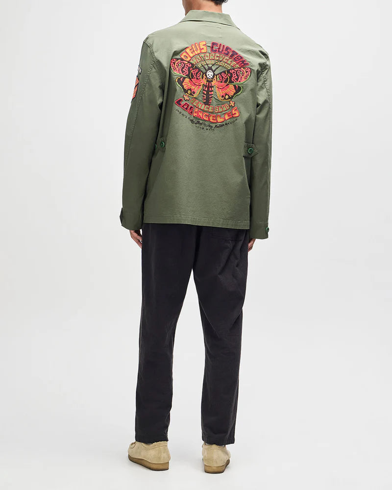 Deus Ex Machina | Surchemise "Power" - Vert pin