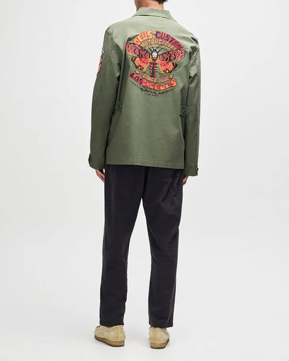 Deus Ex Machina | Surchemise "Power" - Vert pin