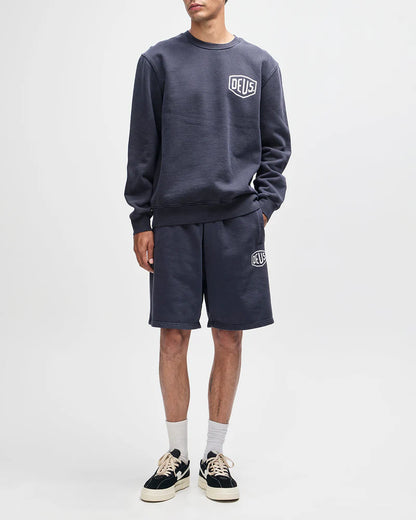 Deus Ex Machina | Sweat-shirt col rond  "Shield Garment" - Noir