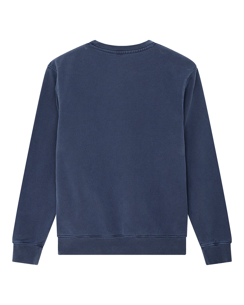Deus Ex Machina | Sweat-shirt col rond  "Shield Garment" - Bleu