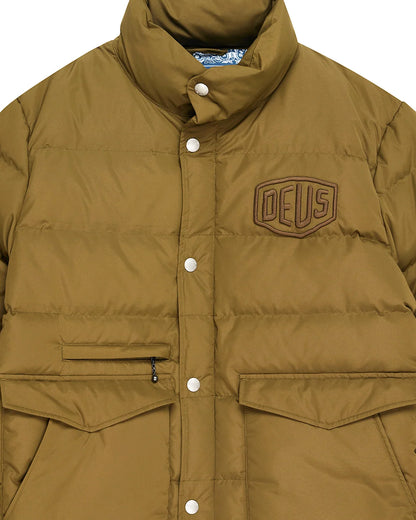 Deus | Manteau en duvet "Carson" - Vert olive
