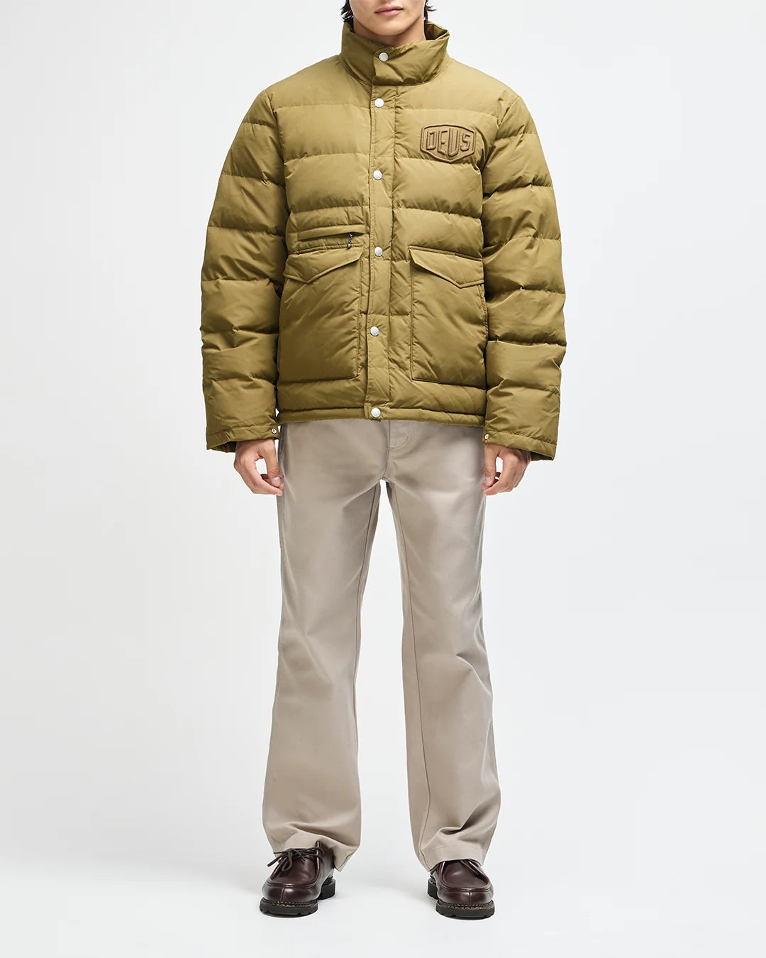 Deus | Manteau en duvet "Carson" - Vert olive