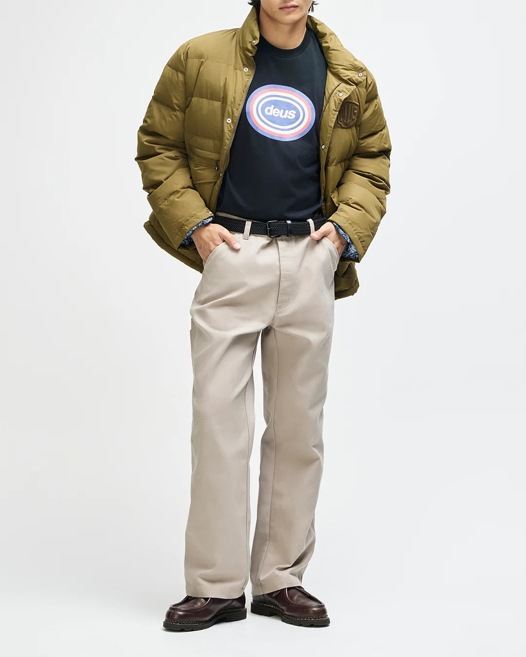 Deus | Manteau en duvet "Carson" - Vert olive