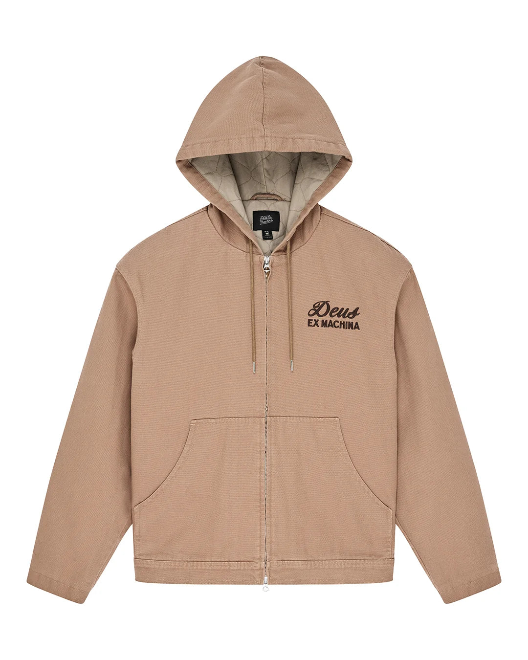 Deus | Manteau à capuche "Harajuku" - Brun chameau