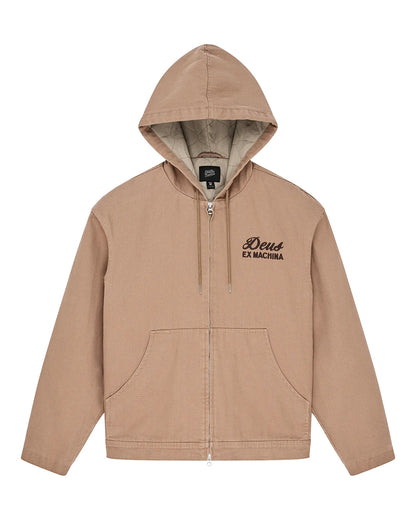 Deus | Manteau à capuche "Harajuku" - Brun chameau