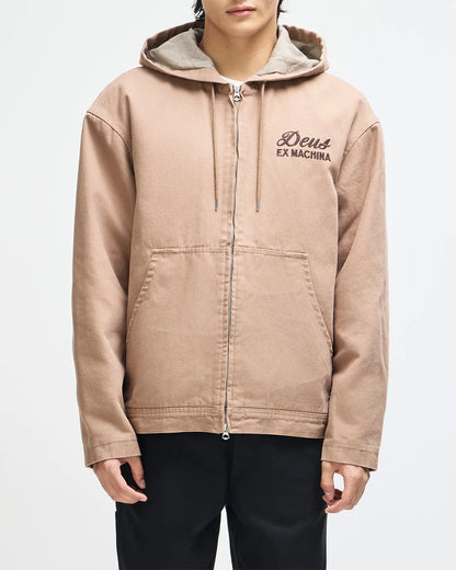 Deus | Manteau à capuche "Harajuku" - Brun chameau