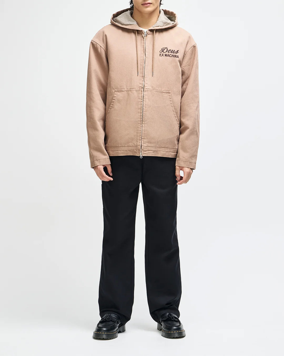 Deus | Manteau à capuche "Harajuku" - Brun chameau
