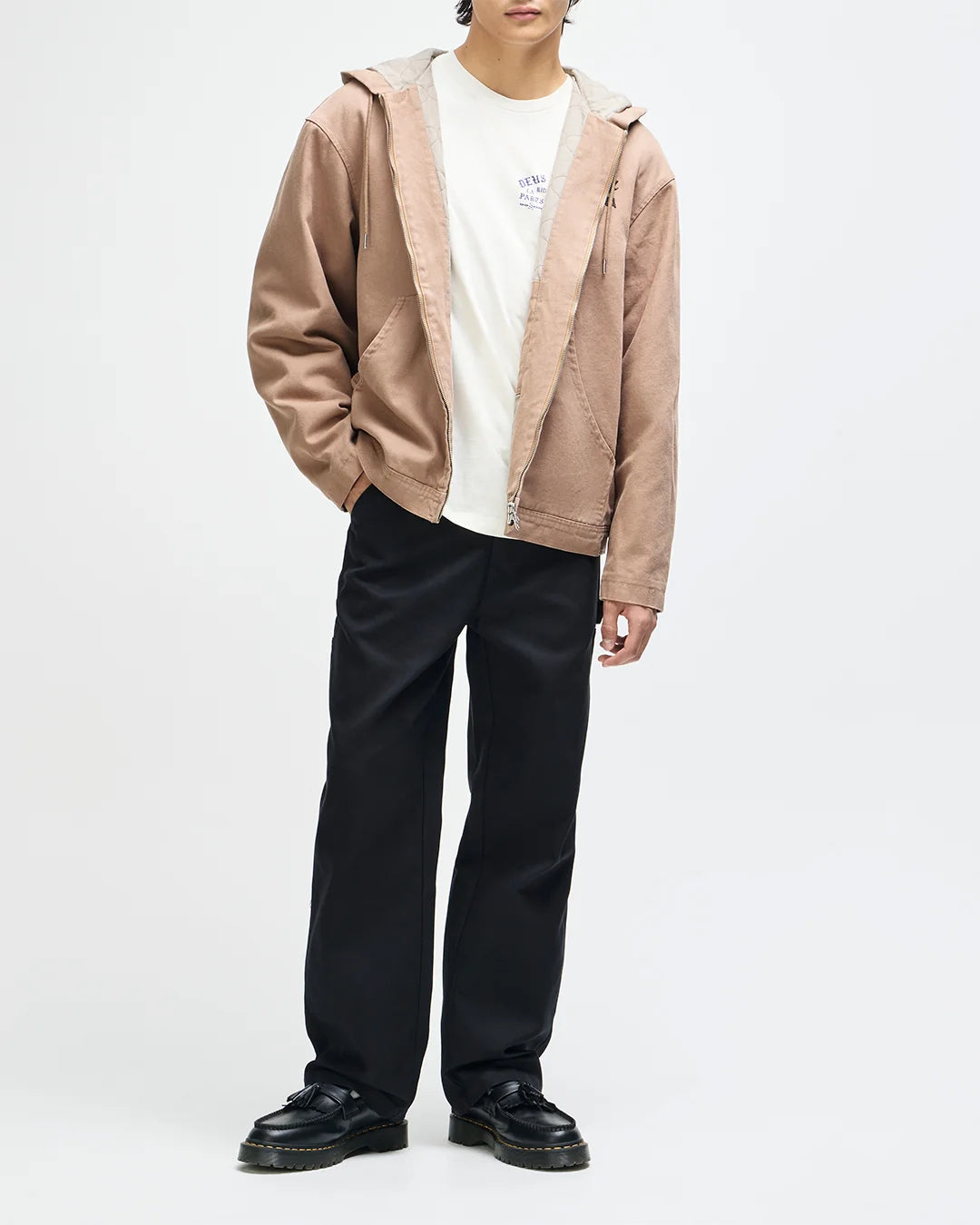 Deus | Manteau à capuche "Harajuku" - Brun chameau