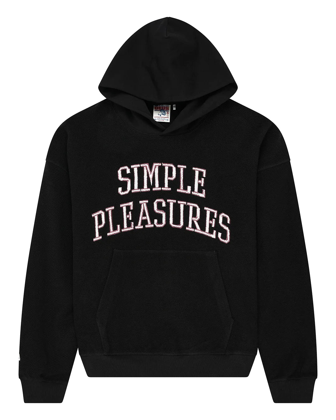 Deus | Pull à capuche "Unfinished" - Noir