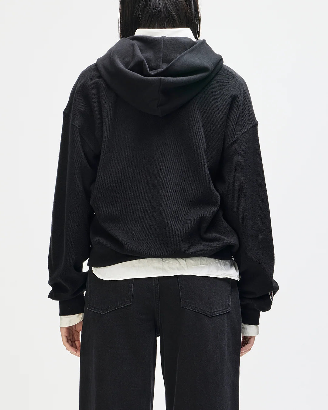 Deus | Pull à capuche "Unfinished" - Noir