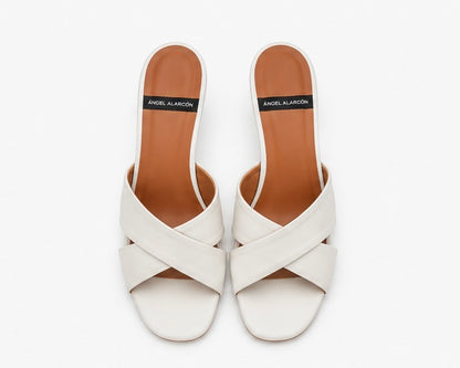 Angel Alarcon | Chaussure ''Elodia'' | Blanc