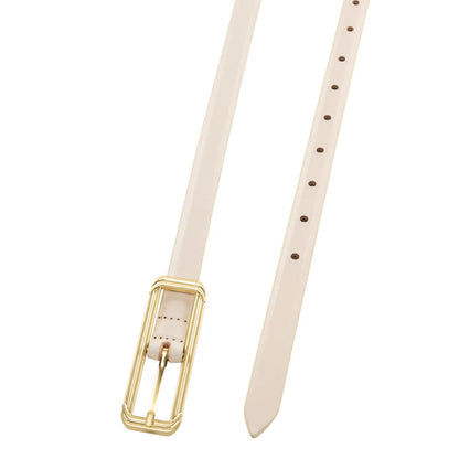 SANCIA | ceinture en cuir ''Picarra'' - Écru