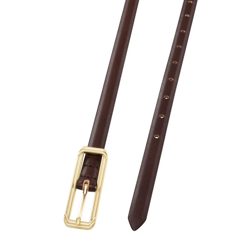 SANCIA | ceinture en cuir ''Picarra'' - Espresso