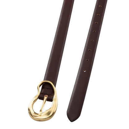 SANCIA | ceinture en cuir ''Formosa'' - Espresso